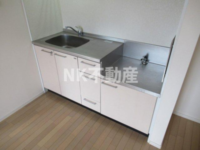 【キッチン】 | ディアコート・ソレイユⅡ（四条畷賃貸） | お料理しやすいキッチンです