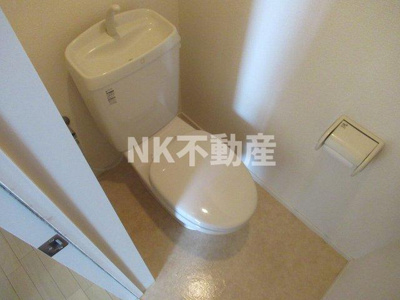 【トイレ】 | ディアコート・ソレイユⅡ（四条畷賃貸） | コンパクトで使いやすいトイレです