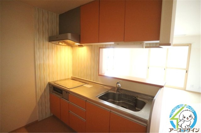 ECO　SOLEILのキッチン|パース写真