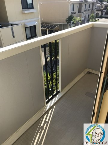ECO　SOLEILのバルコニー|パース写真