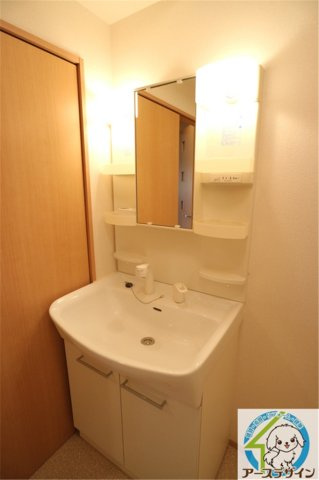 ECO　SOLEILの洗面所|パース写真