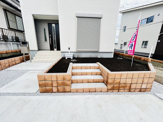 新築　北群馬郡吉岡町下野田第13　Livele Garden.S　１号棟の庭|北群馬郡吉岡町下野田第13　Livele Garden.S