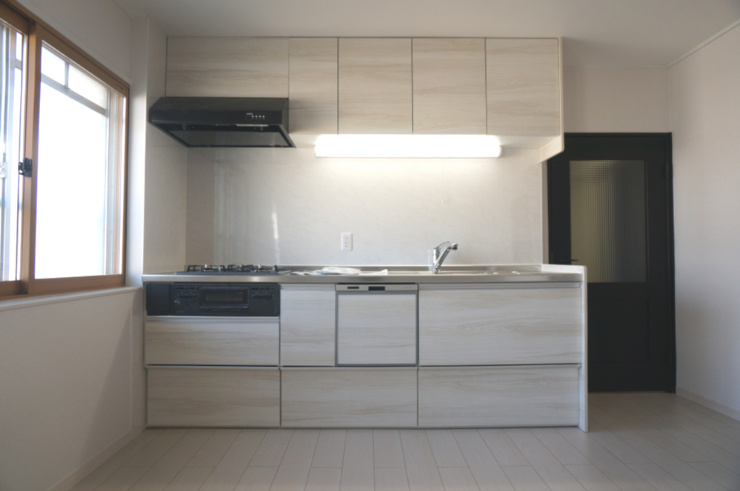 横尾2団地86号棟のキッチン