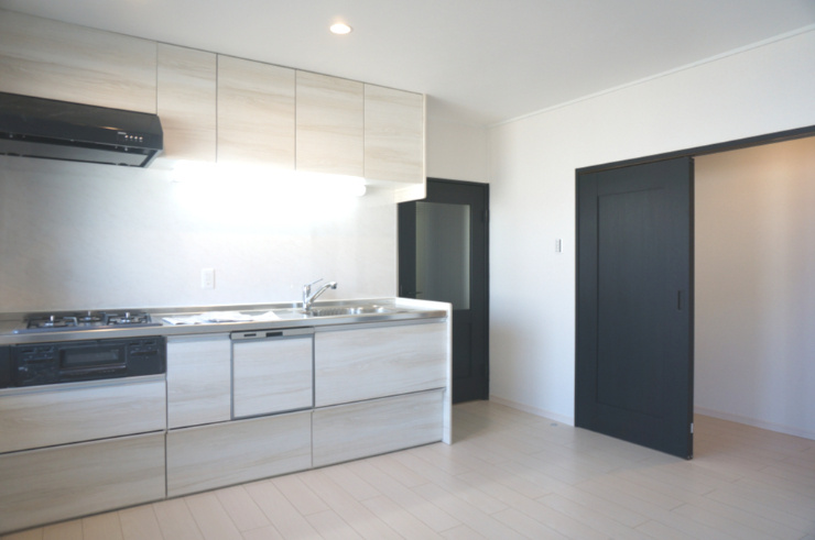 横尾2団地86号棟のキッチン