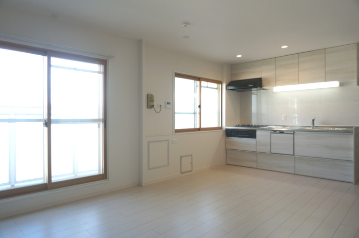 横尾2団地86号棟の居間・リビング