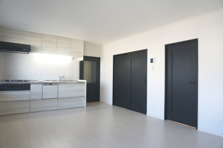 横尾2団地86号棟の居間・リビング