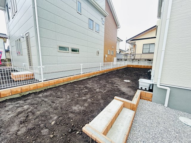 新築　北群馬郡吉岡町下野田第13　Livele Garden.S　2号棟の庭|北群馬郡吉岡町下野田第13　Livele Garden.S