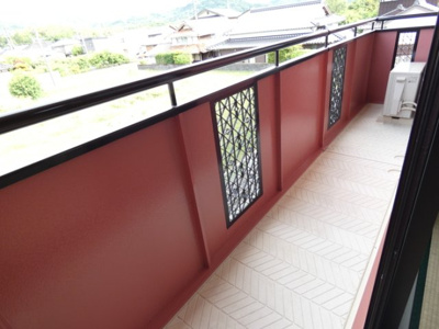 【バルコニー】 | ファミール西京　B棟