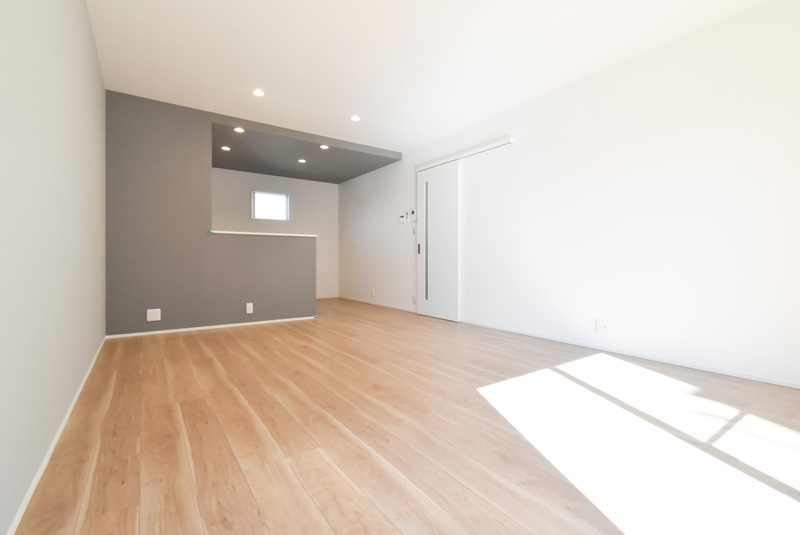 久留米市上津２丁目のアパートの居間・リビング