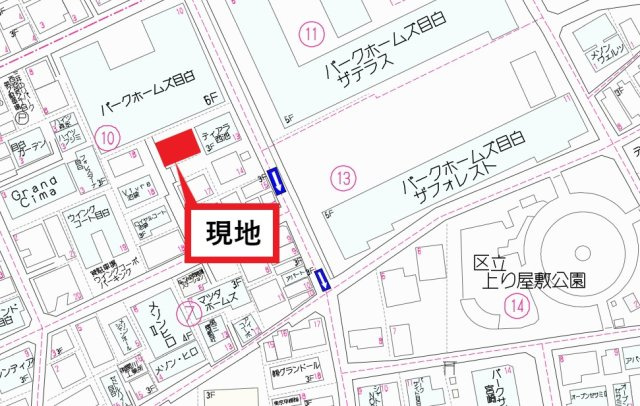 第３TG目白の地図