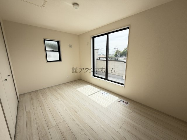 所沢市牛沼・全1棟　新築一戸建　～LDK15.8帖～の寝室|洋室6.7帖