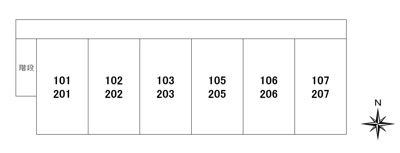 【区画図】 | ラフィーネ華城
