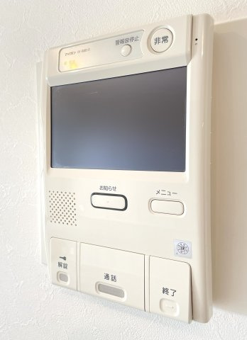 アルモード京都高辻の防犯設備|モニター付きインターフォン