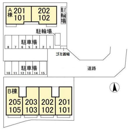 RealeBの区画図|類似間取り写真
