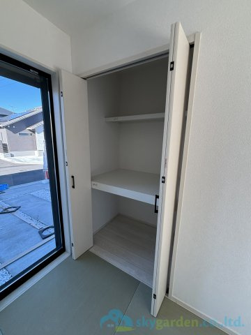平塚市岡崎10期　新築戸建　全30棟22号棟の収納