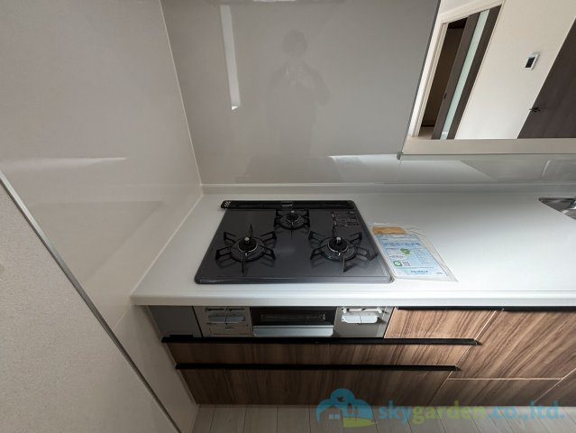 平塚市岡崎10期　新築戸建　全30棟22号棟のキッチン