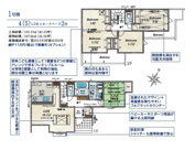 坂戸市伊豆の山町6期　全2棟　1号棟の画像