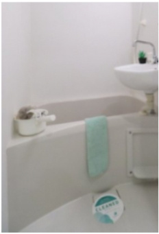 【浴室】 | トライアングル蒲田 | 家具小物はイメージです