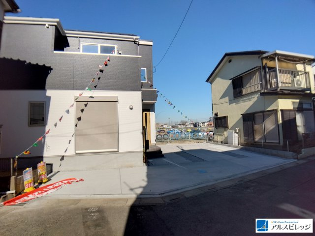 新築／富士見市上沢４期　全１棟の前面道路含む現地写真
