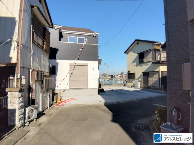 新築／富士見市上沢４期　全１棟の前面道路含む現地写真