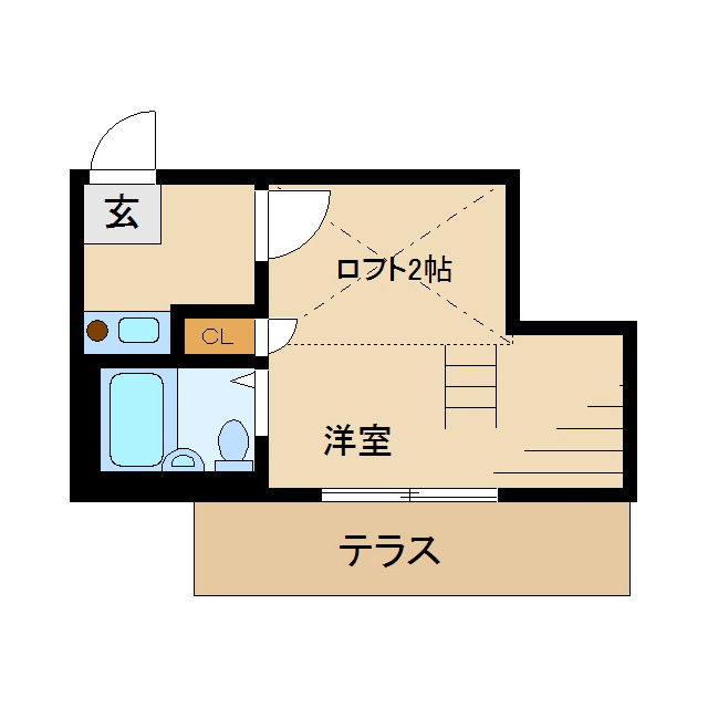 トップヒル新宿の間取り|間取りです。