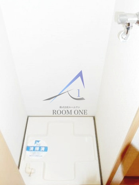 スカイコート都立大学第３の設備|洗濯機置き場です。