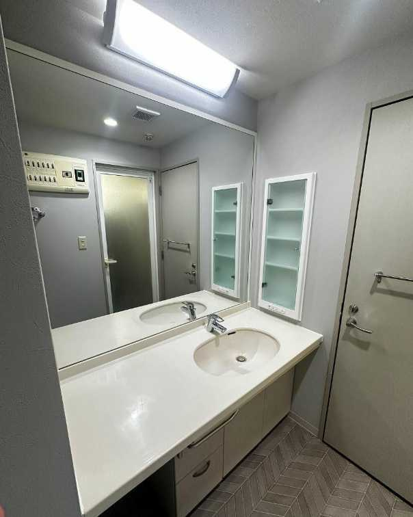 ローズガーデン池尻　駅近　角部屋　礼金０の洗面所