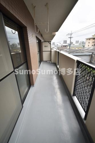 阿部第3ビルのバルコニー