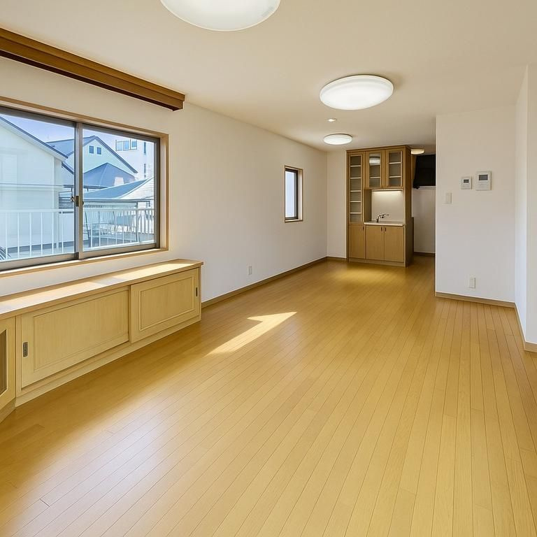 板橋区東坂下1丁目　中古戸建の居間・リビング|リノベーション後イメージ写真

現地ご見学希望・資料請求などお気軽にお問い合わせ下さい！
03-5990-5201