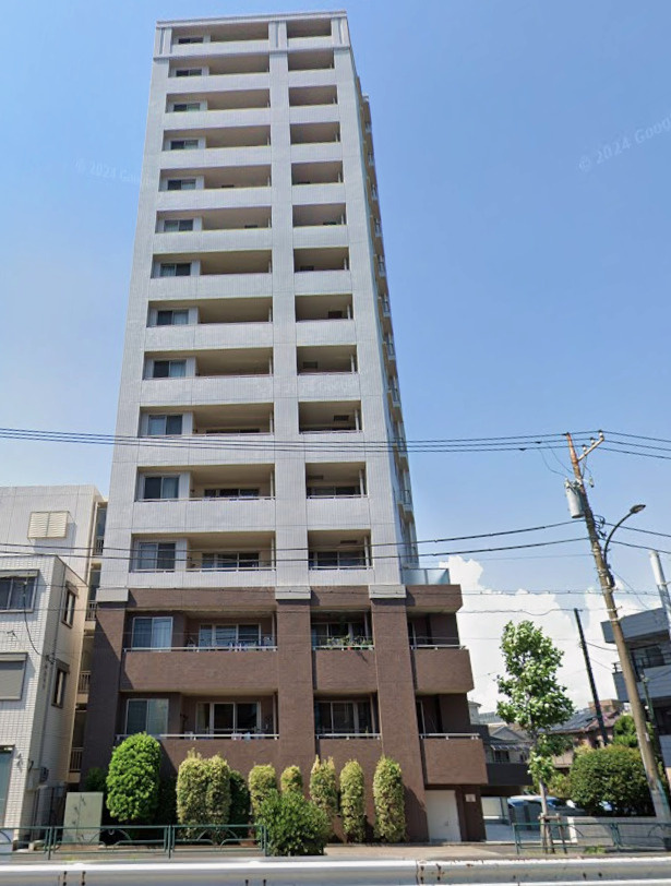 中葛西グリーンホームズ　4階　角　部屋　リ　フォーム済の外観