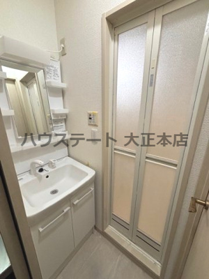 【洗面所】 | ゼフィロス南堀江 仲介手数料無料