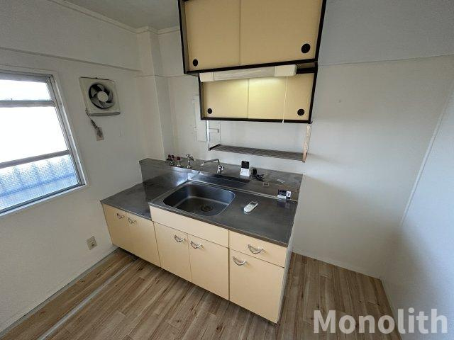 ビレッジハウス伏屋3号棟のキッチン