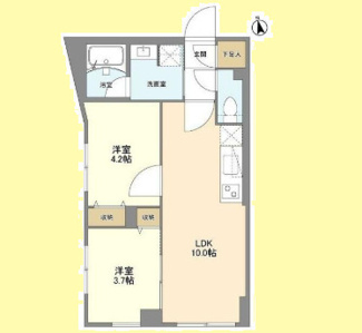 【間取り】 | ウェルスクエア学芸大学Ⅱ