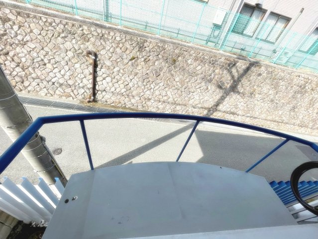 カーサブランコのバルコニー
