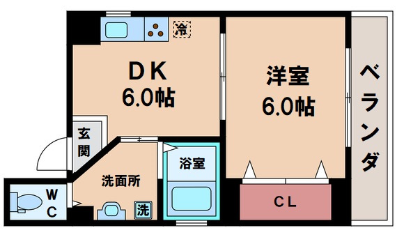 【間取り】 | イルソーレ林寺
