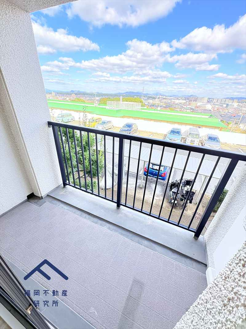 アーサー新宮パークシティデュエーロのバルコニー