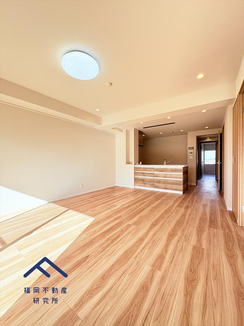 アーサー新宮パークシティデュエーロの居間・リビング