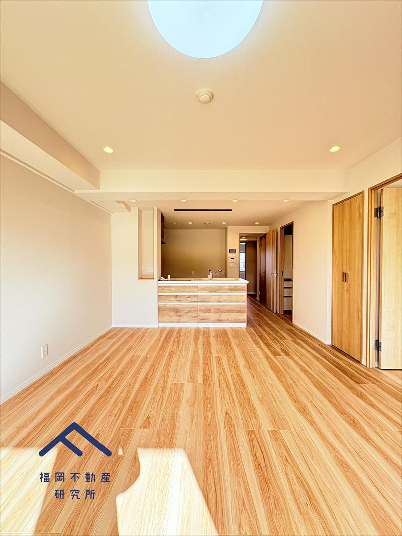 アーサー新宮パークシティデュエーロの居間・リビング