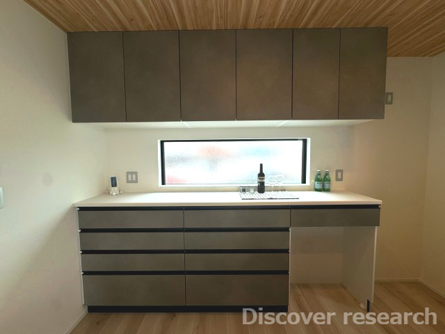 町田市西成瀬1丁目 新築戸建てのキッチン|【キッチン収納】