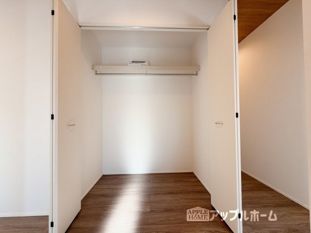 【新築住宅】羽生市加羽ヶ崎 全2棟の収納|ファミリークローゼット