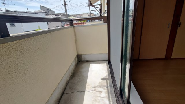 千代田ハイツのバルコニー