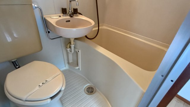 千代田ハイツの浴室