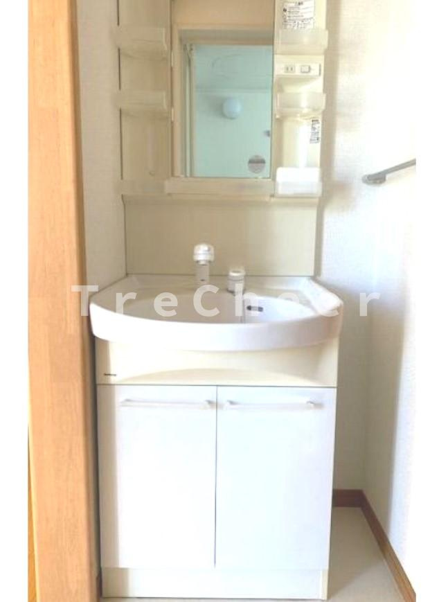 ディアコートAの独立洗面台