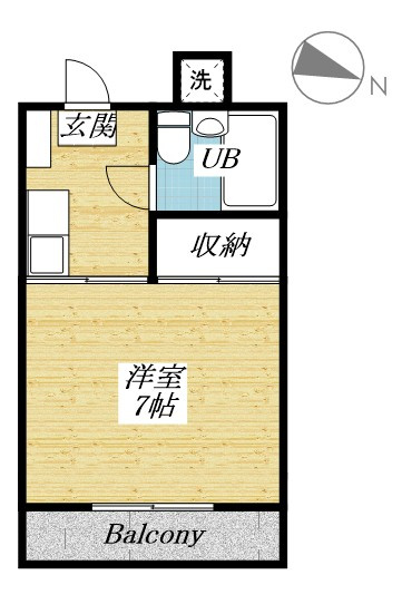 第3モリヤコーポの間取り