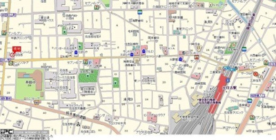 【地図】 | ゾンネンハイム元住吉