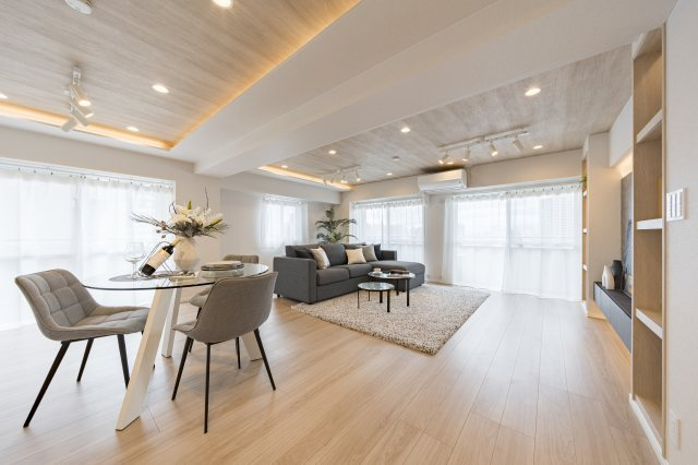 ハイネスロフティの居間・リビング