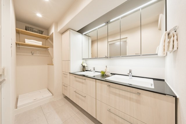 ハイネスロフティの独立洗面台