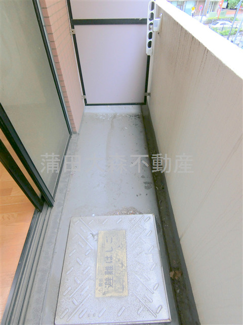 メインステージ蒲田Ⅱのバルコニー|バルコニー