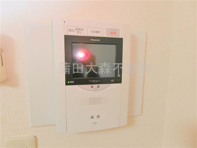 メインステージ蒲田Ⅱの設備|TVモニター付オートロック　インタ―ホン