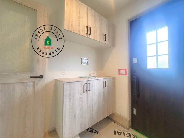 熊本市西区城山大塘2丁目第1-1棟（1号棟）　の内観：施工例|二重ロックでしっかり防犯対策ができます。